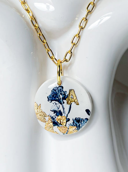 Custom Blooms Necklace Pendant