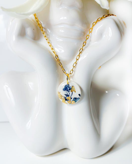 Custom Blooms Necklace Pendant