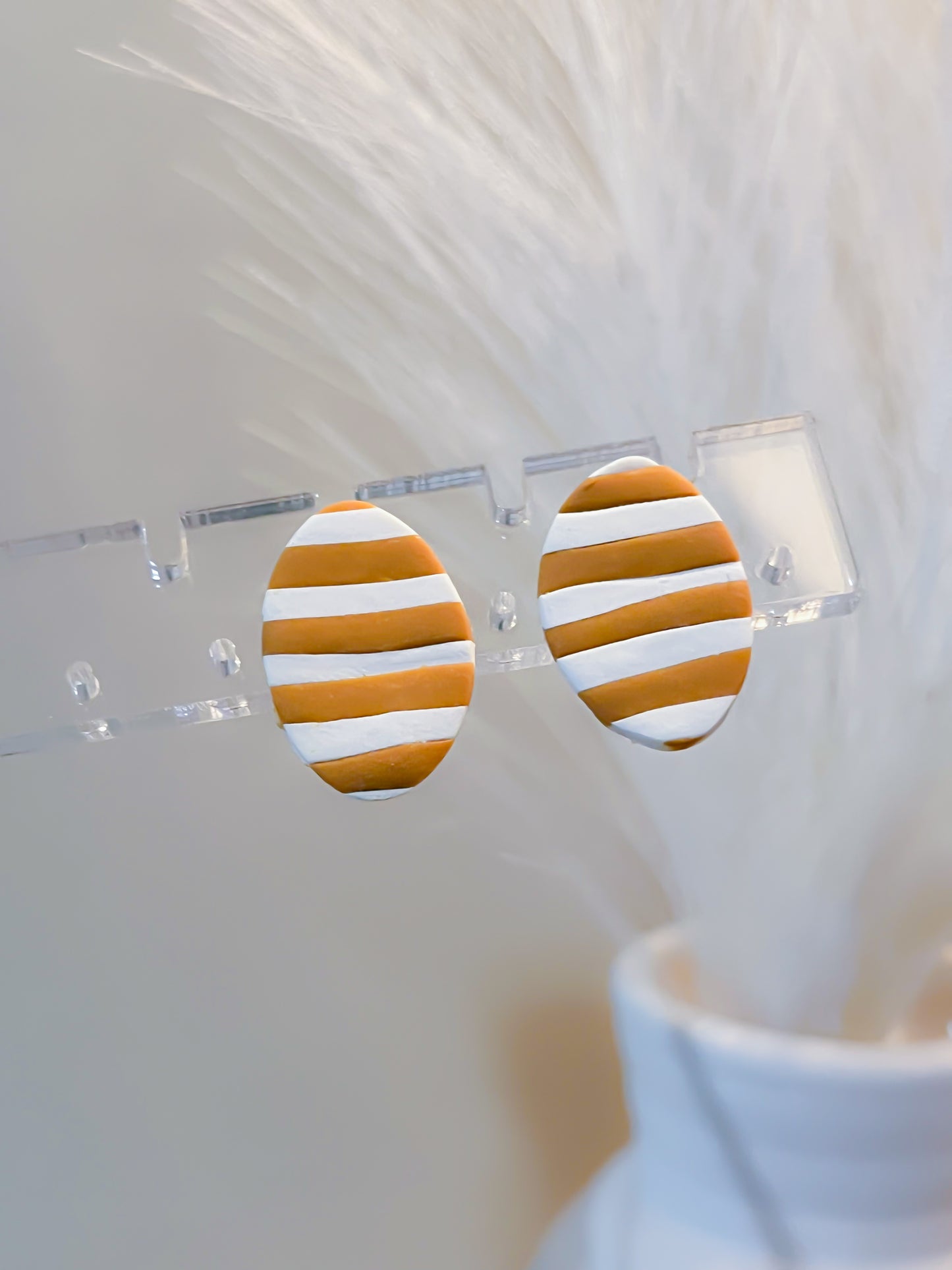 Little Stripes Studs