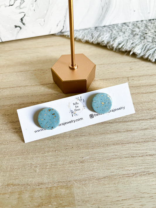 Beauty and Grace Large Round Studs