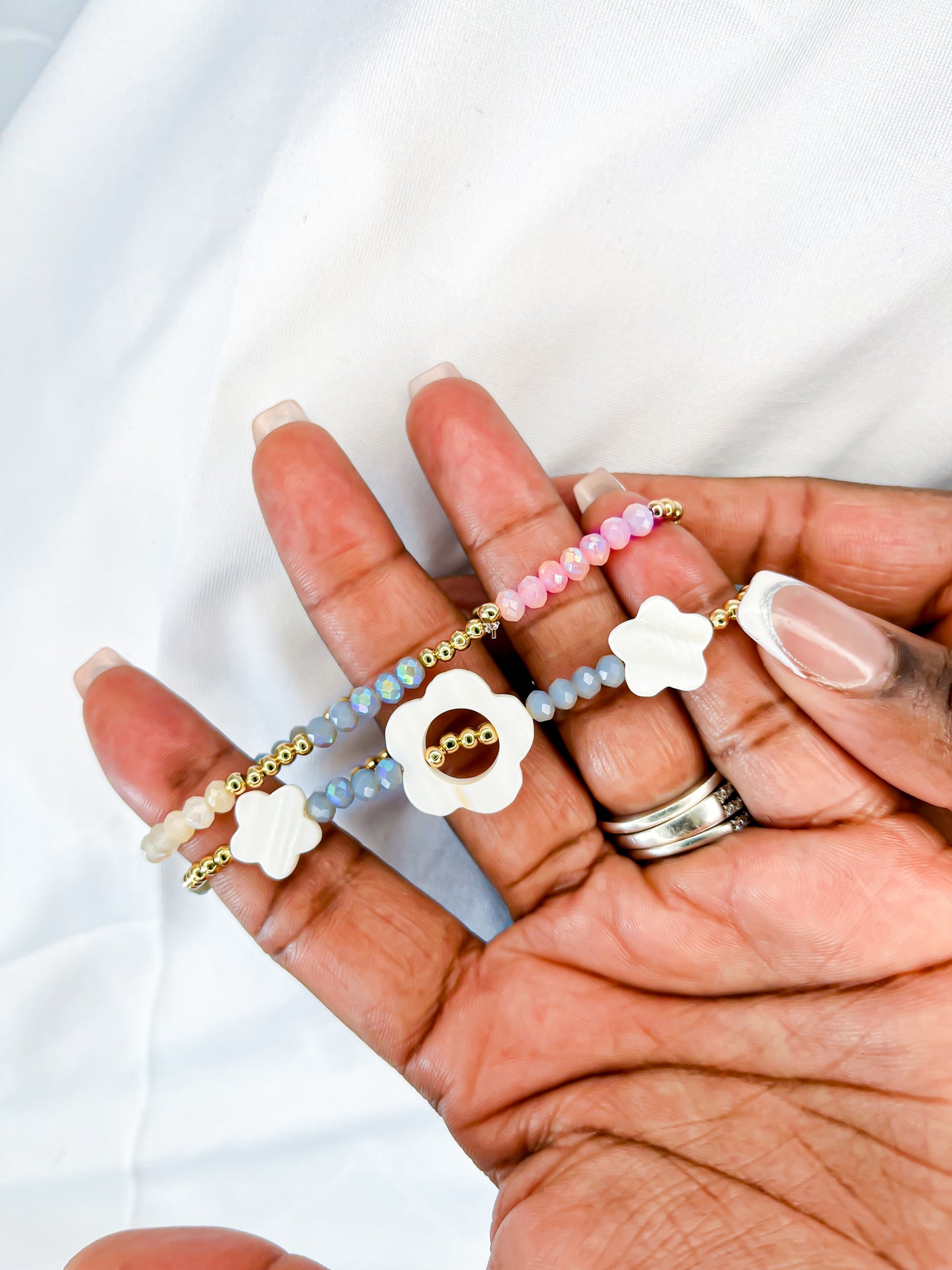 Blossom Stretch Bracelet Set