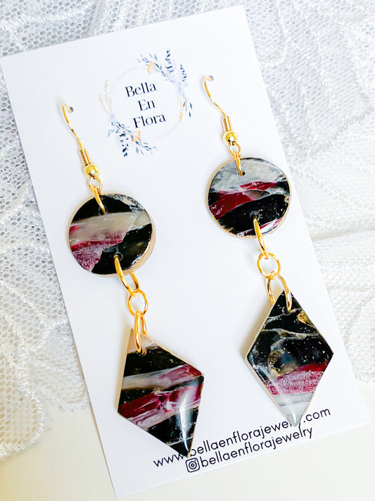 Gemma In Ruby Dangles