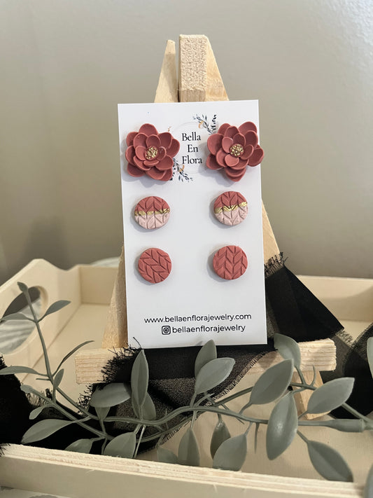 Oh My Floral Stud Pack