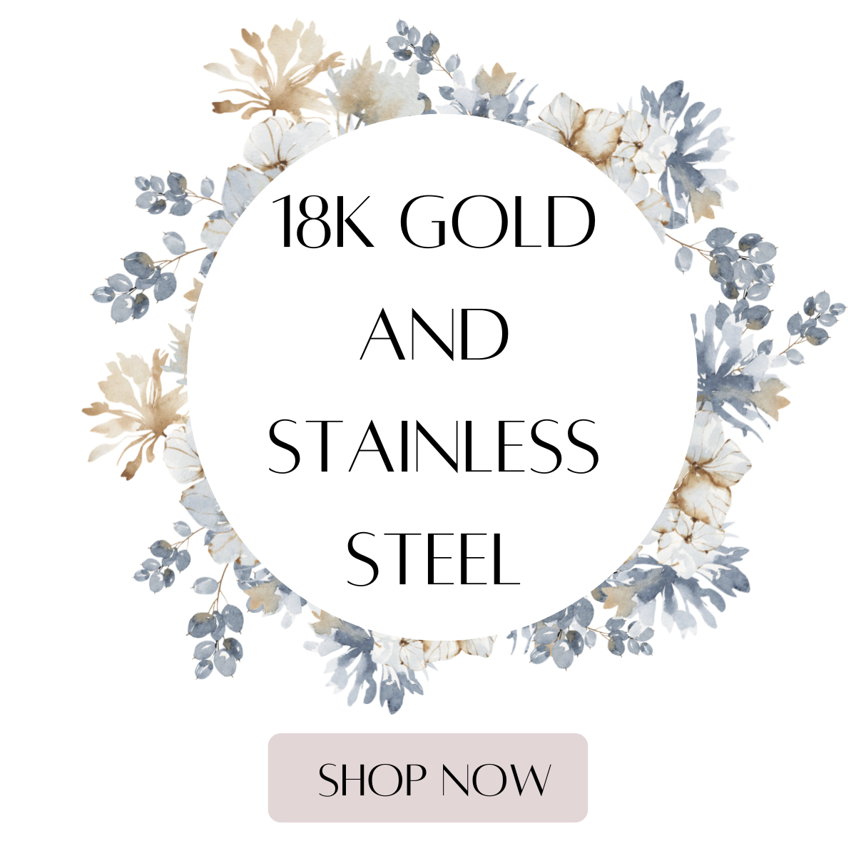 Stainless Steel & Gold Plated Earrings