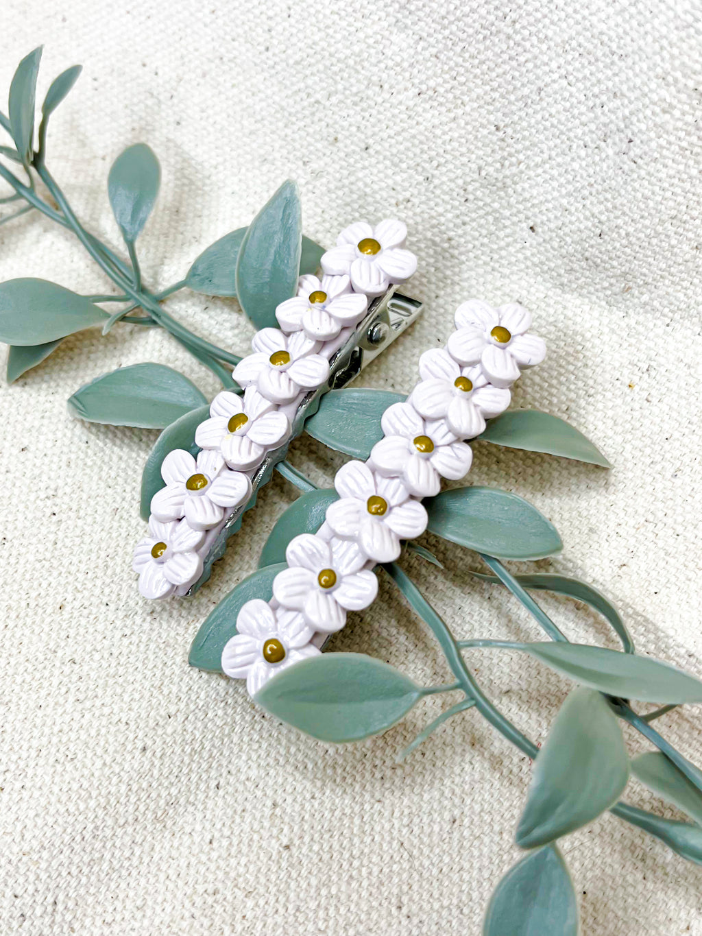 Floral Hair Clips (2-Pack)