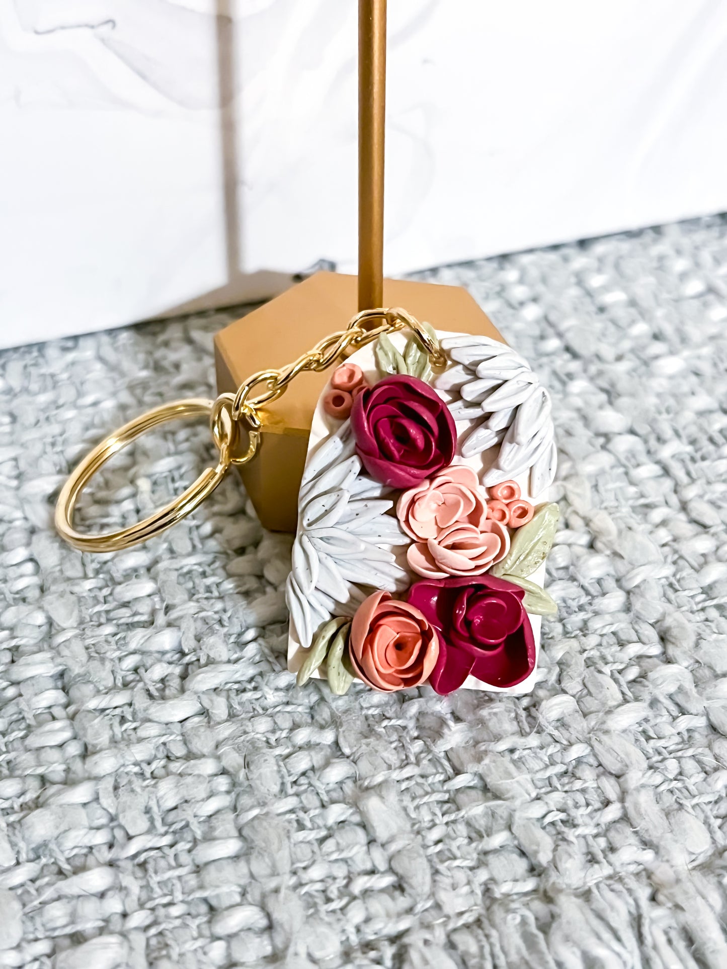 Harper in the Garden Keychain