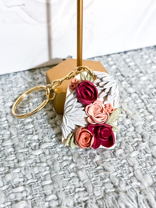 Harper in the Garden Keychain