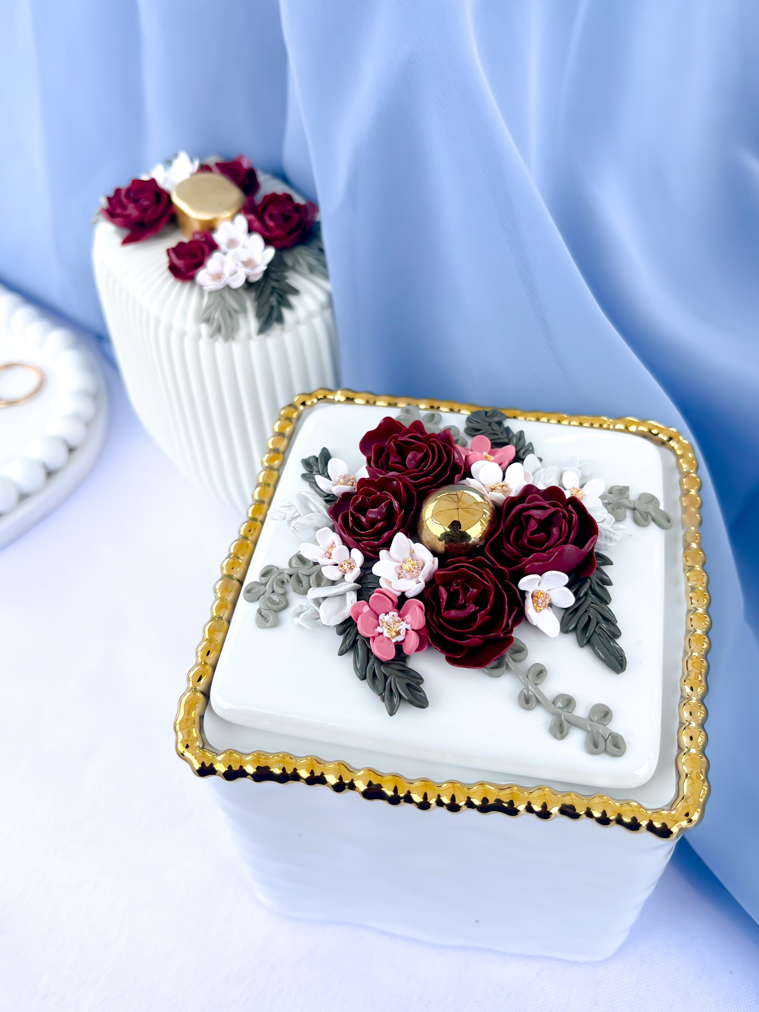 Clay Trinket Jar (various options)