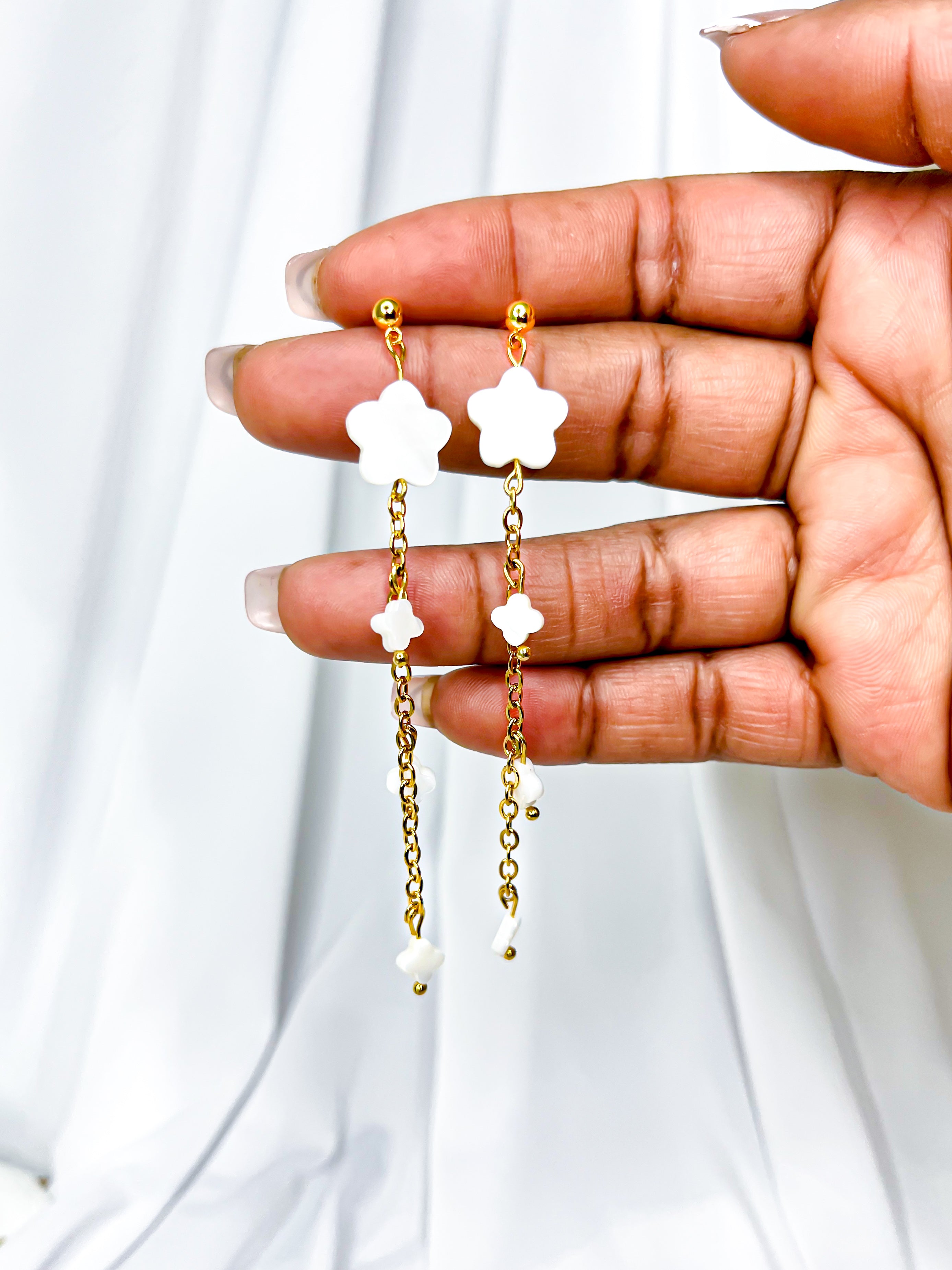 Lucky Star Dangle Earrings