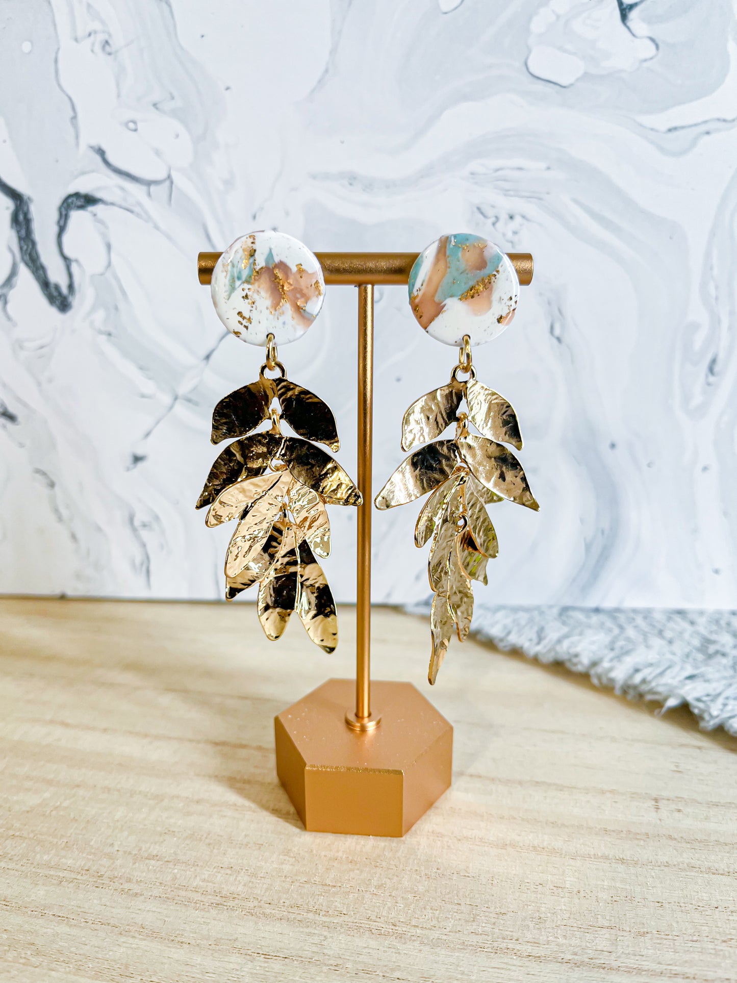 Beauty and Grace Golden Leaf