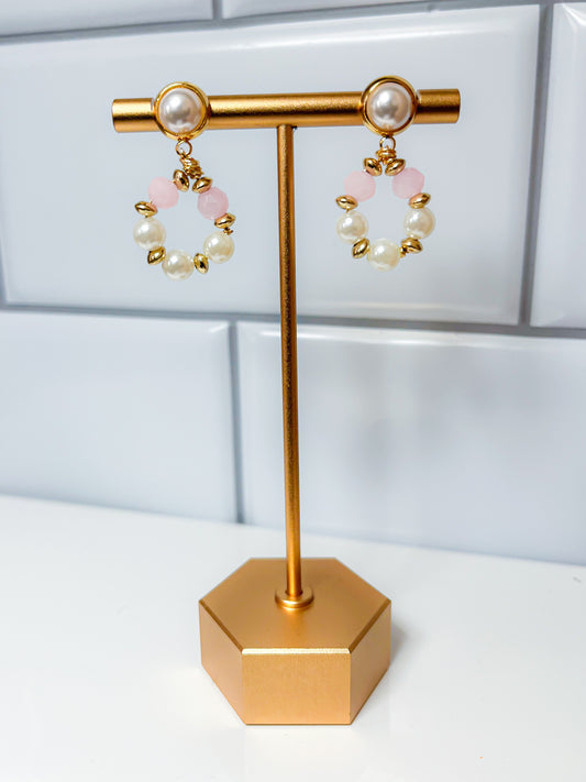 Isabelle and Pearls (In Pink)