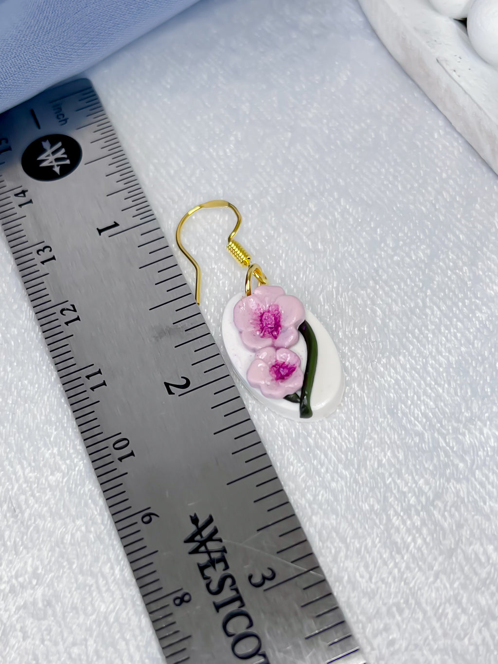 Mini Cherry Blossom Dangles