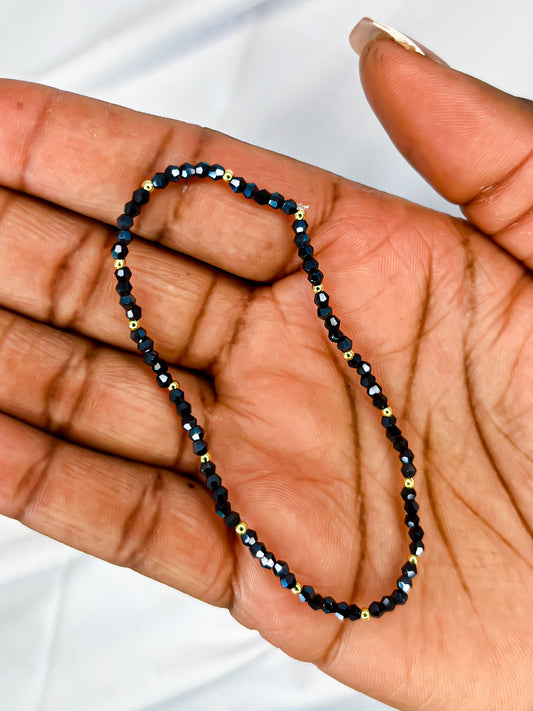 Crystal Blues Stretch Bracelet