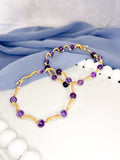 Wavy Bracelet Bangles (Purple Goddess)