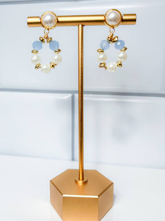 Isabelle and Pearls (In Blue - Back Order 1-2 wks)