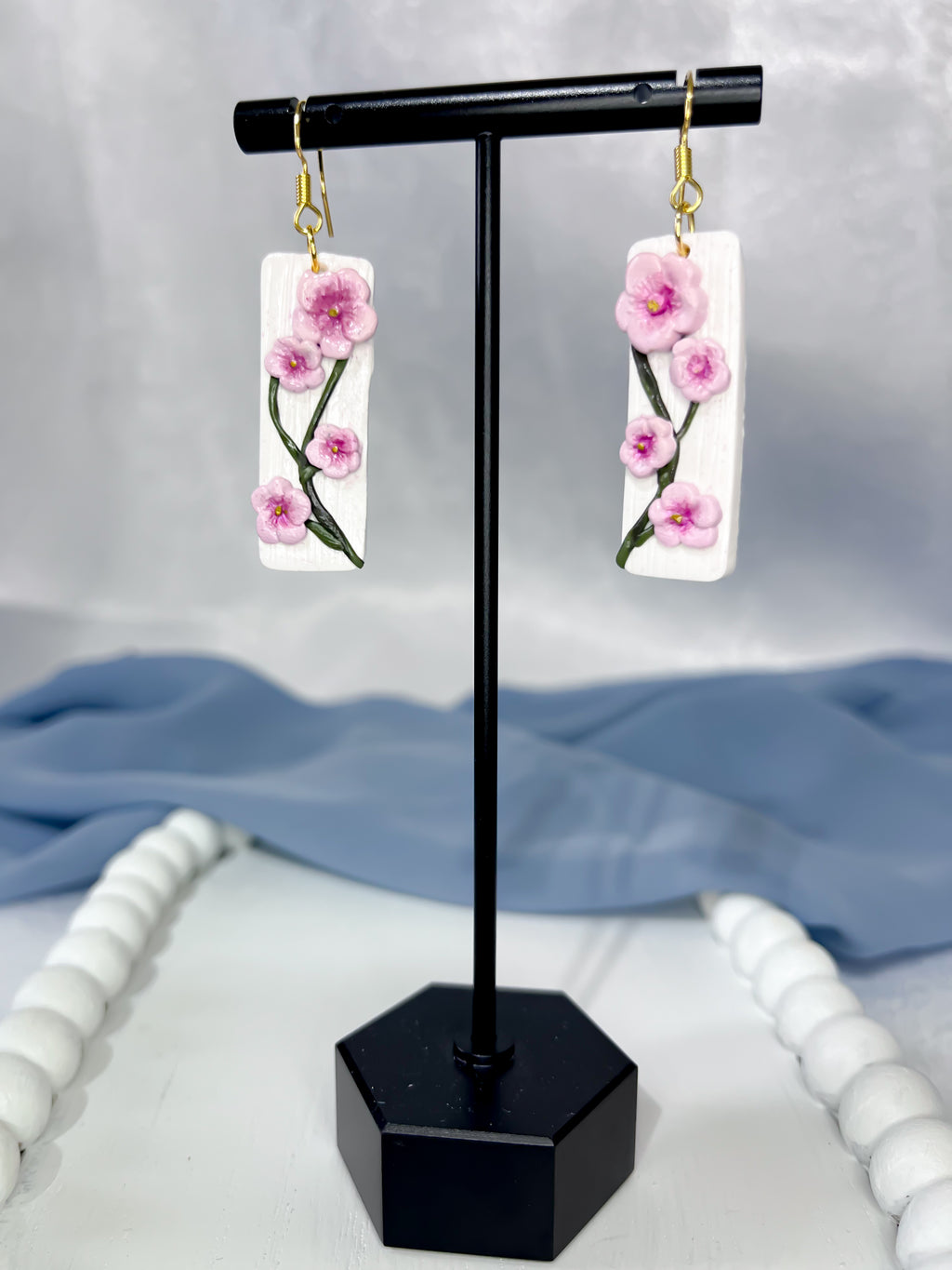 Cherry Blossom Dangles