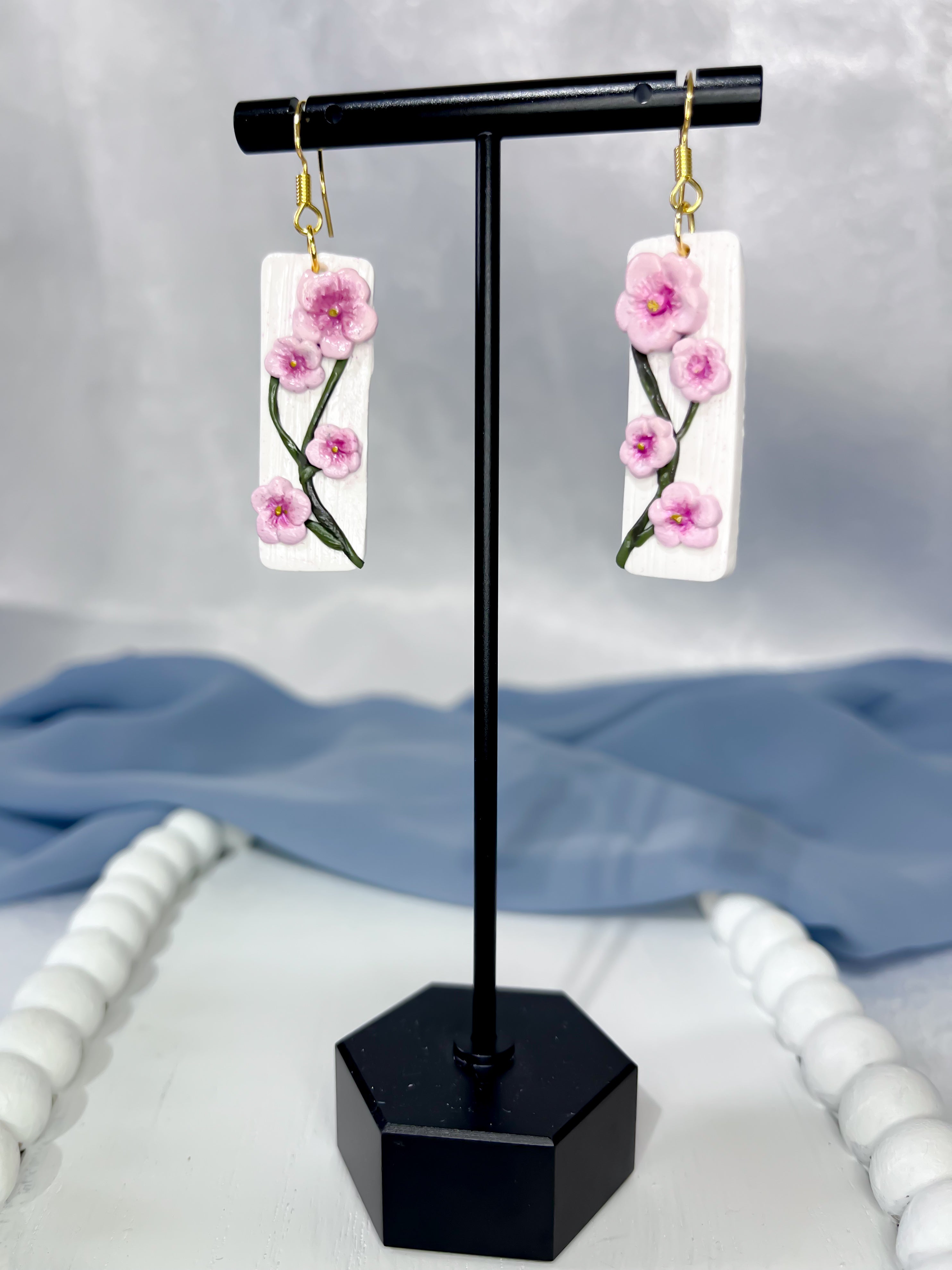 Cherry Blossom Dangles