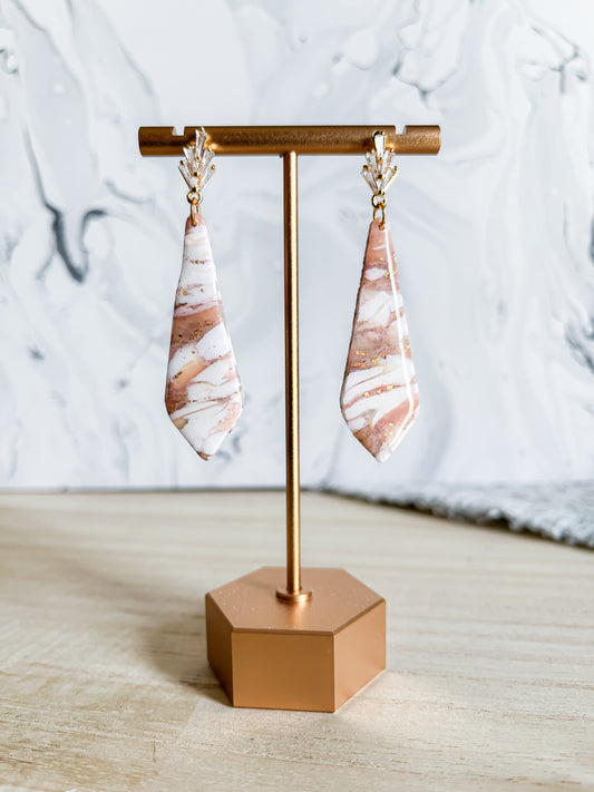 Pretty In Bloom Long Dangles