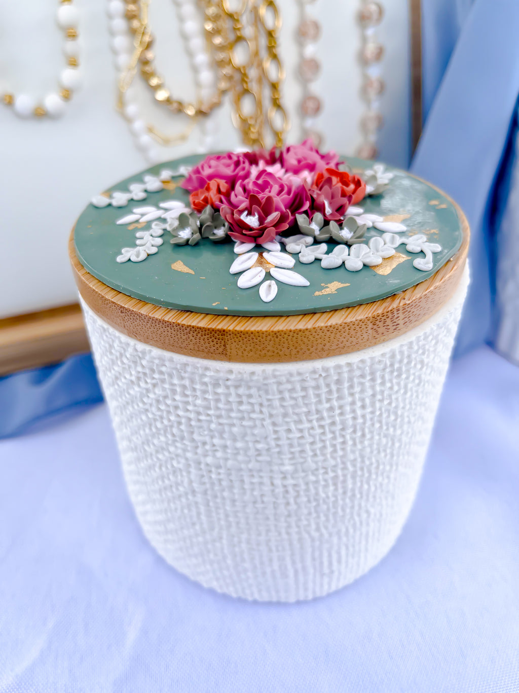 Clay Trinket Jar (various options)