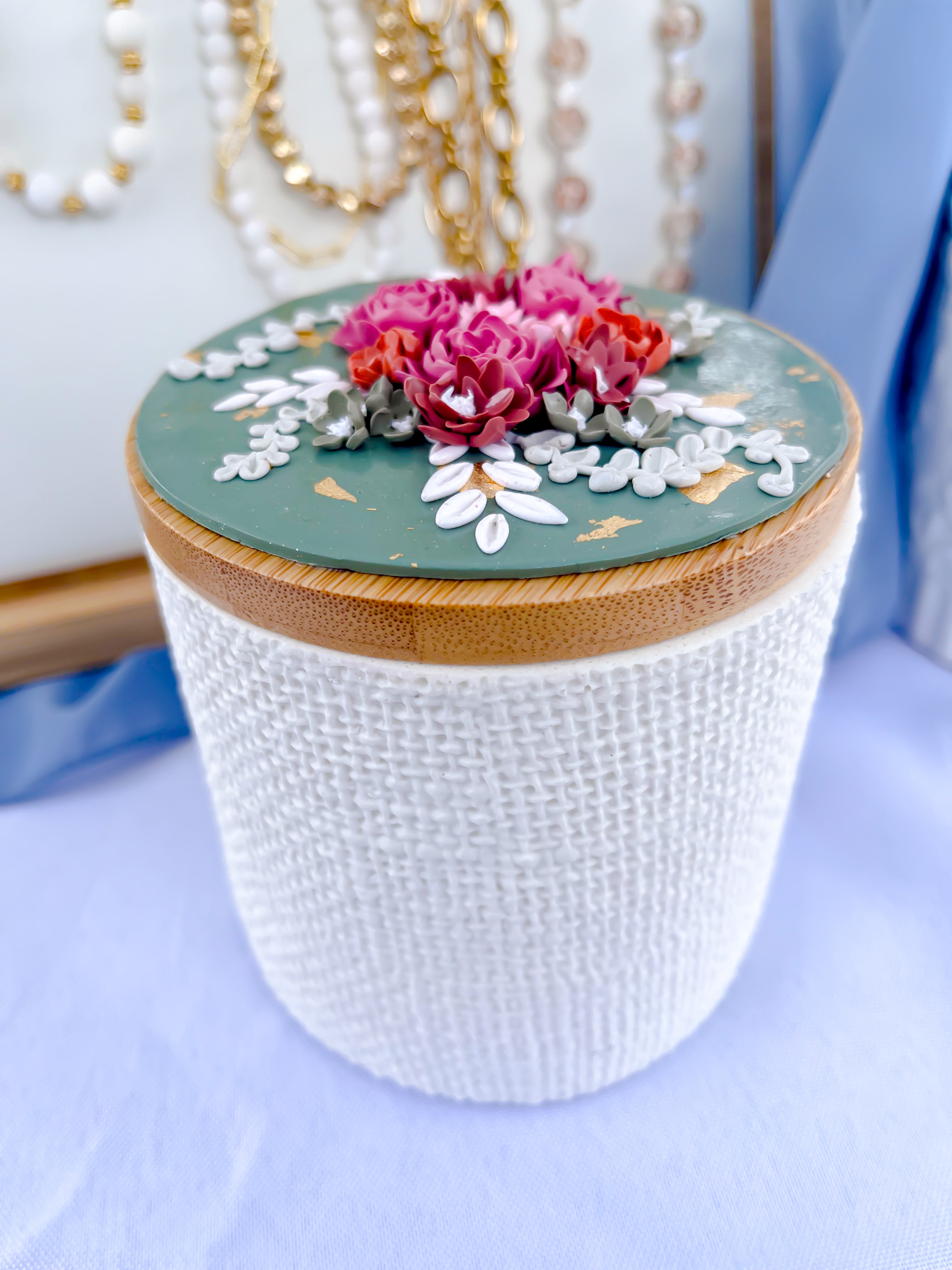 Clay Trinket Jar (various options)