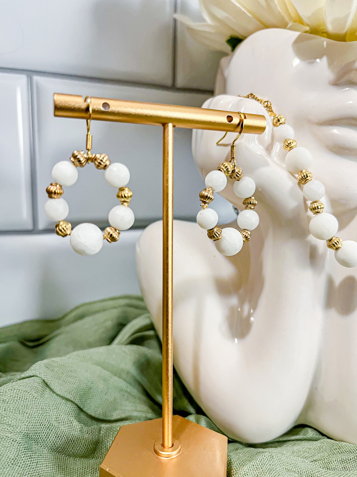 Aphrodite Necklace and Earring Set