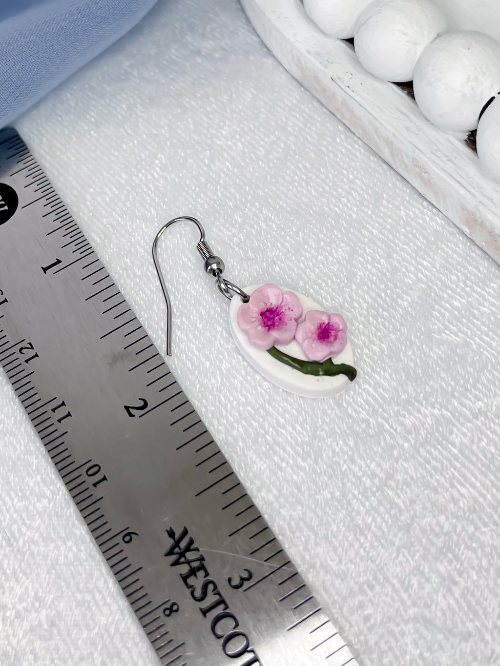 Mini Cherry Blossom Dangles