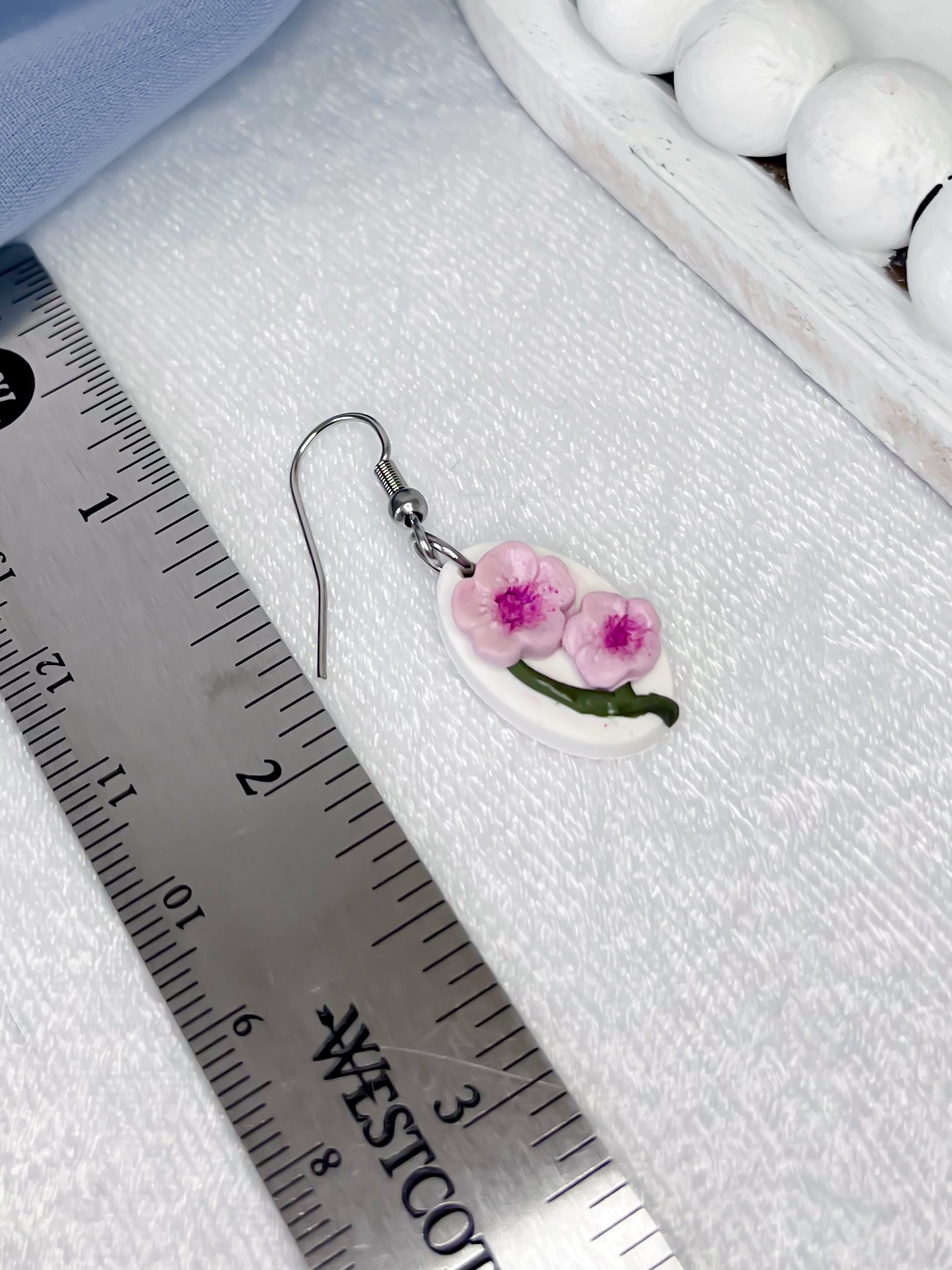 Mini Cherry Blossom Dangles