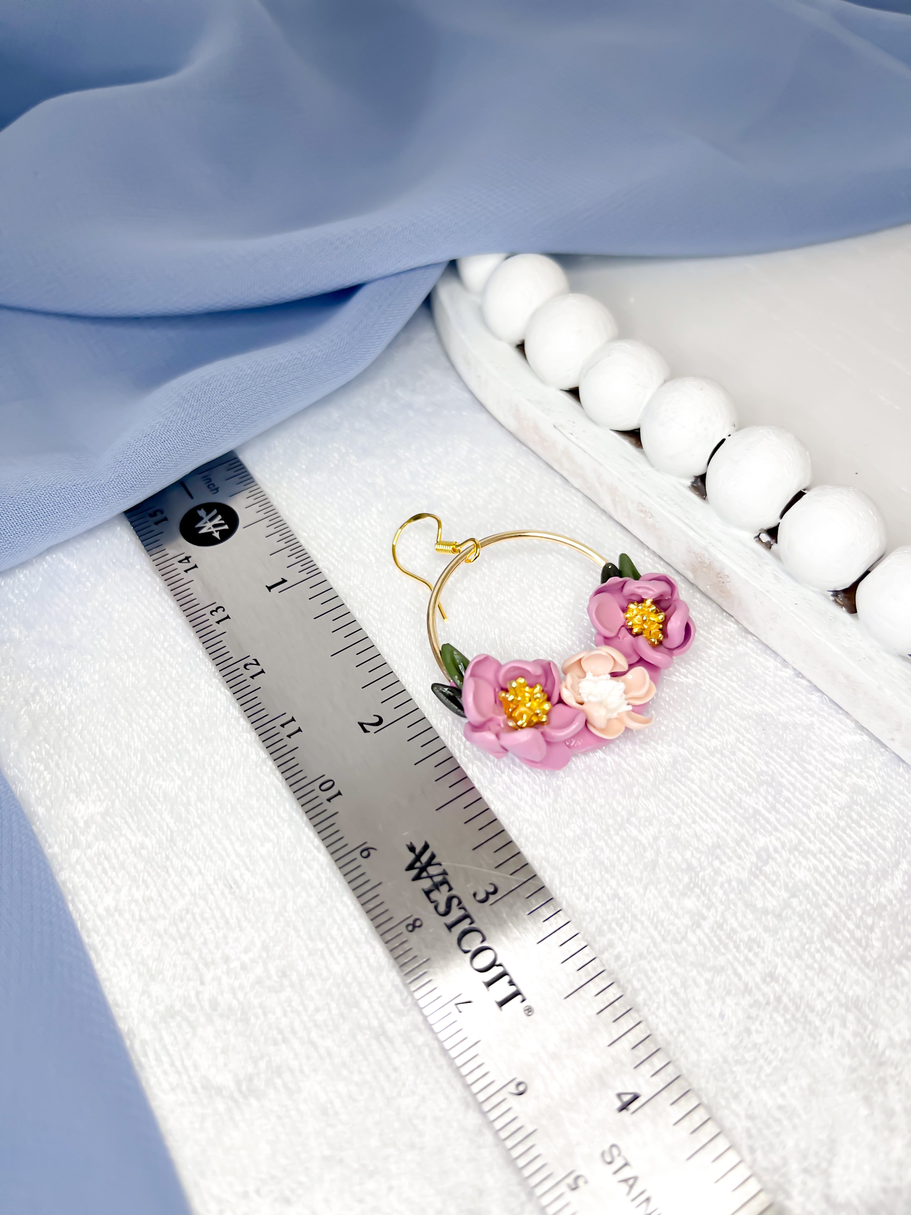 Clarabella In Pink Earrings