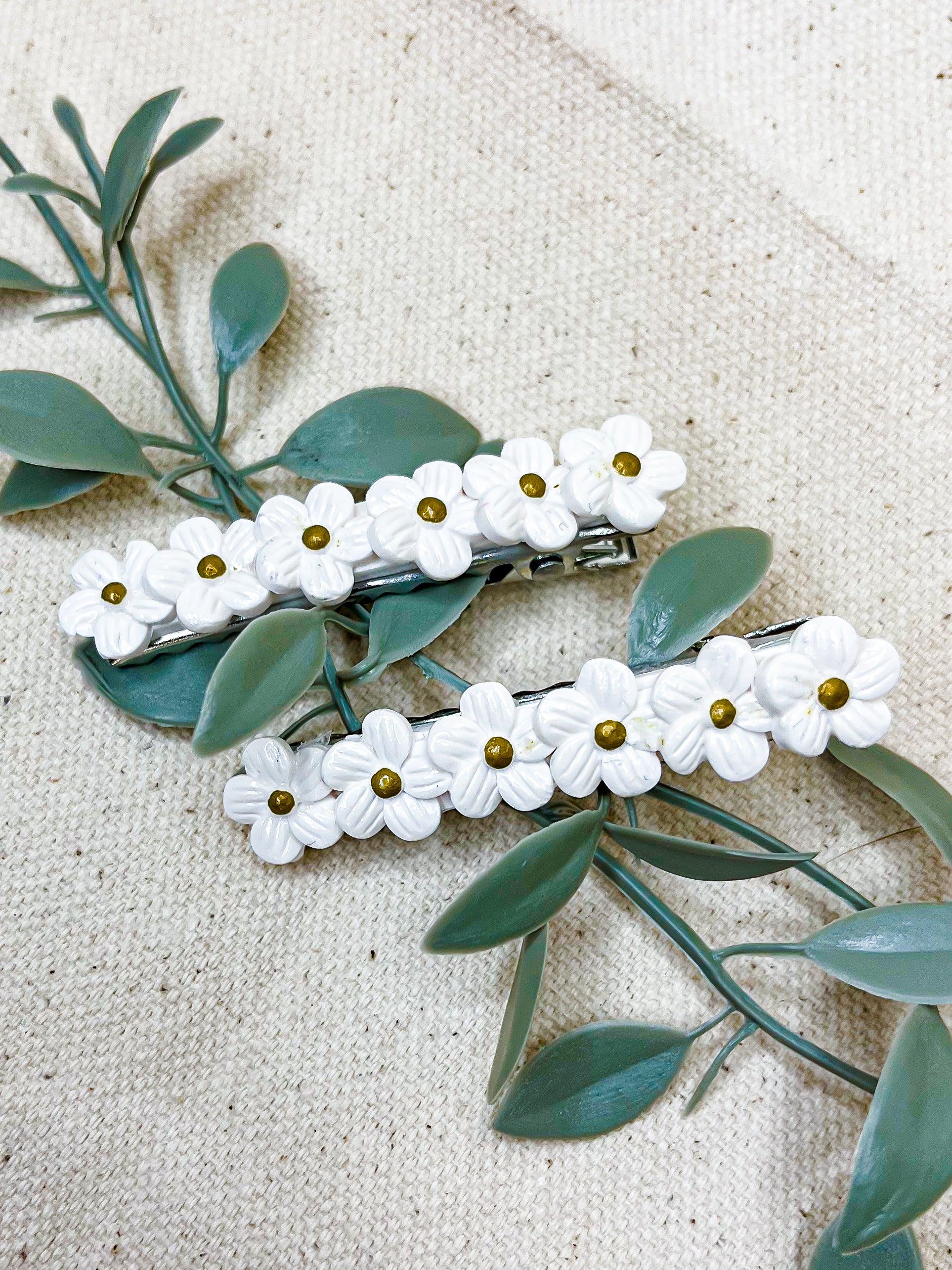 Floral Hair Clips (2-Pack)
