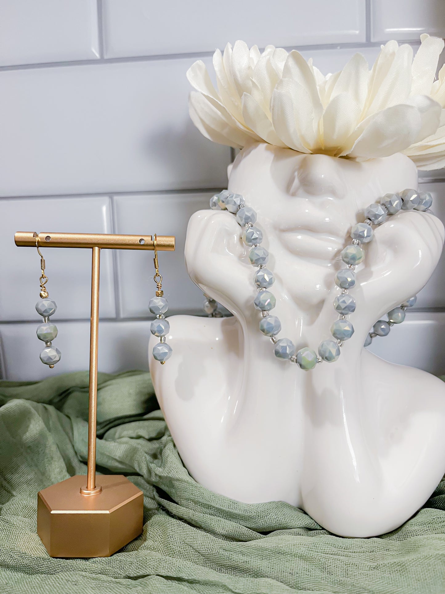 Bella Moon Necklace and Earring Set