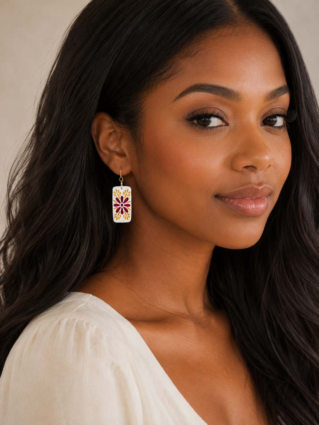 The Boho Daisy Dangle