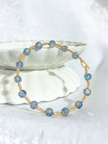 Wavy Bracelet Bangles (Crystal Blue)