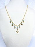Waves & Sand Starfish Necklace