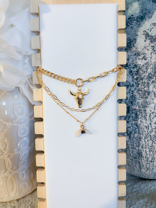 Cow Girls & Rodeos Necklace (Sold Out)