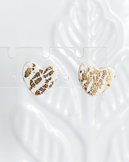 Mini Heart Studs
