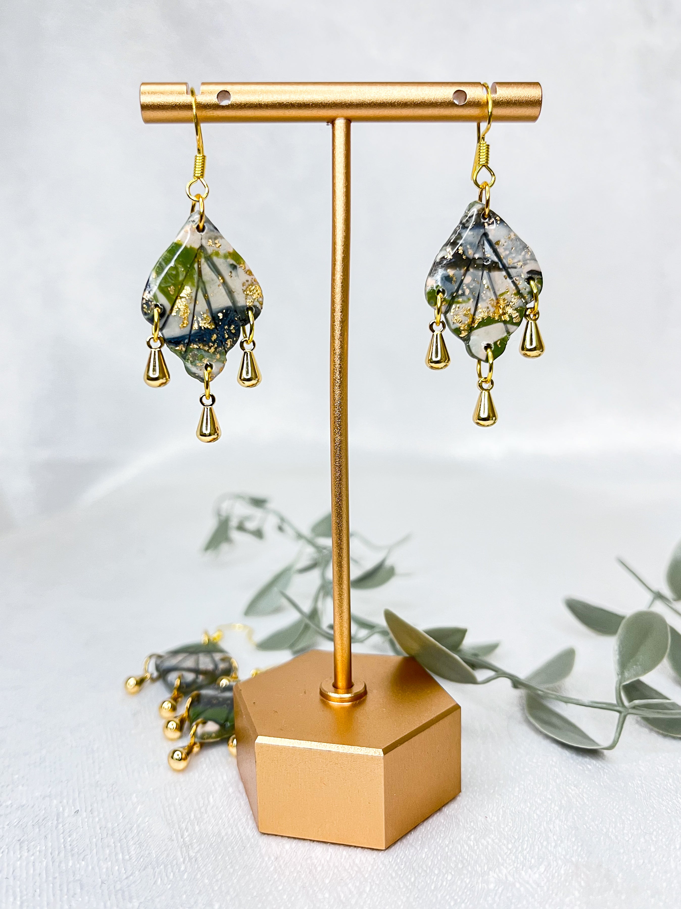 Pretty In Green Dangles