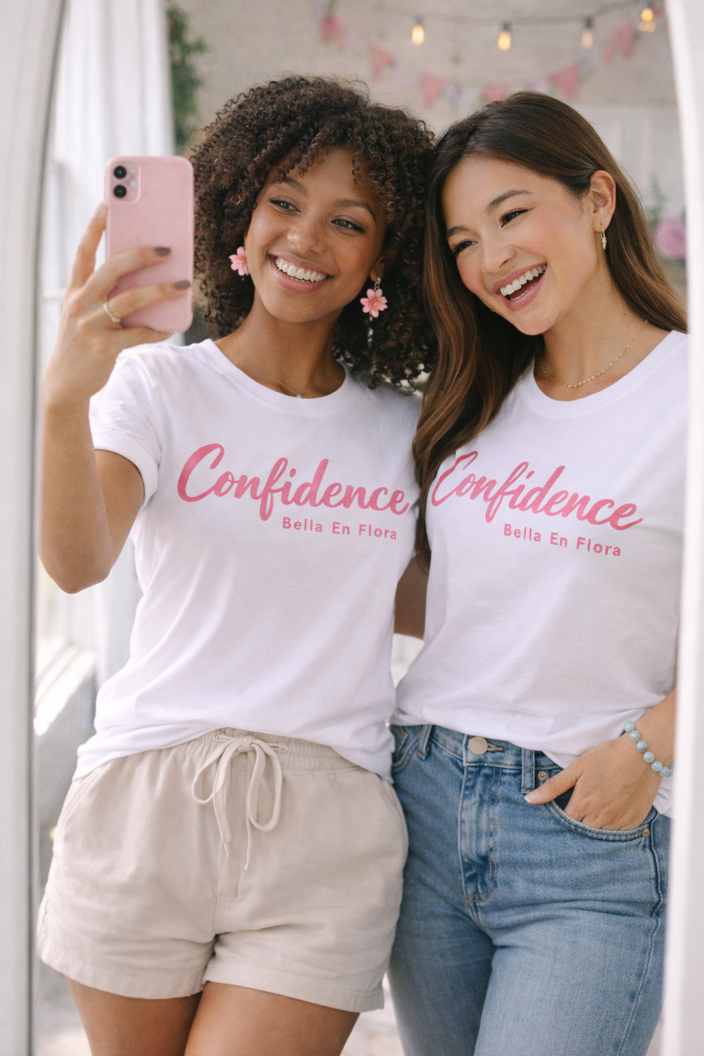 Confidence In Pink T-Shirt