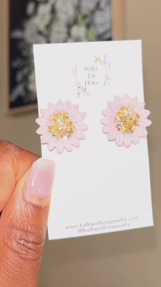 Pink Mae Studs