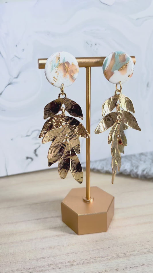 Beauty and Grace Golden Leaf